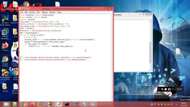 04 Python securityhashlib random string смотреть онлайн
