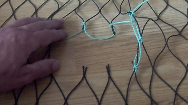 Ремонт рыболовной сети. Net Repair.