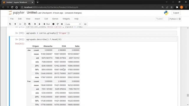 Como utilizar a função GROUPBY do PANDAS - Tutorial de Python Pandas - #09 смотреть онлайн
