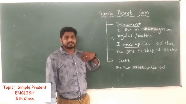 Grammar - Simple Present Tense // 5th Class - English смотреть онлайн