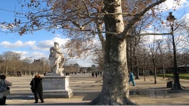 ПРОГУЛКА по ПАРИЖУ. (муз.Под небом Парижа - французский вальс Жиро) смотреть онлайн