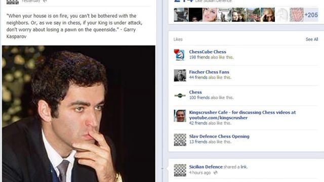 Garry Kasparov Quotation Regarding King Safety And Material Concerns Elsewhere (Chessworld.net)