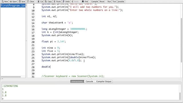 Variables, Expressions, and Types | Introduction to Programming (Java) 2 смотреть онлайн