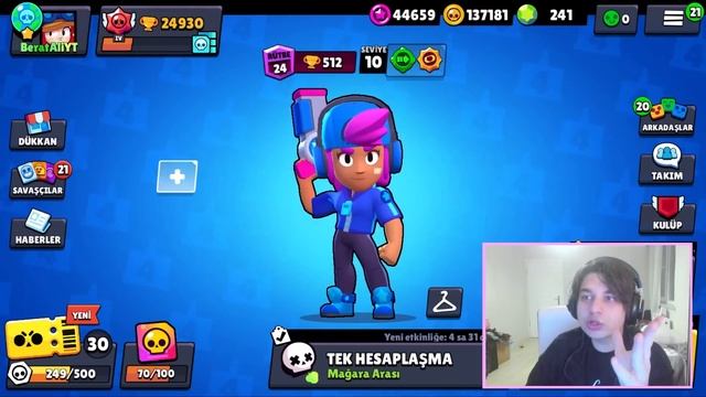 ÜCRETSİZ 1000 KREDİ GELDİ! SONUNDA EFSANEVİ CHESTER'ı AÇTIM! Brawl Stars смотреть онлайн