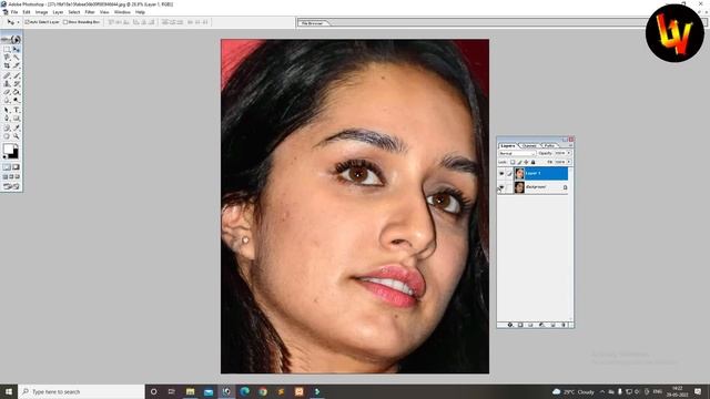 High- End Skin Retouching in Photoshop I Face Smooth in Photoshop I High-End Skin Softening Tutoria смотреть онлайн
