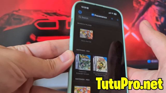 Provenance Emulator IOS 17/iPhone - GBA, SNES, N64, SEGA...