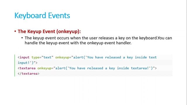 11. Events in JavaScript | JavaScript Tutorial for Beginners | Web Development | Lecture 11 смотреть онлайн