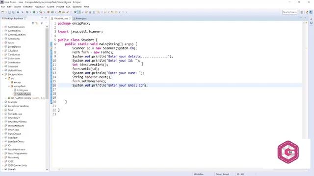 Encapsulation-Part 2 | Graphic 66 | Java Course | Java Course Hindi | Java Language смотреть онлайн