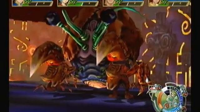 Grandia Xtreme - Boss 2 - Mother Crustacean & Baby Crustaceans смотреть онлайн
