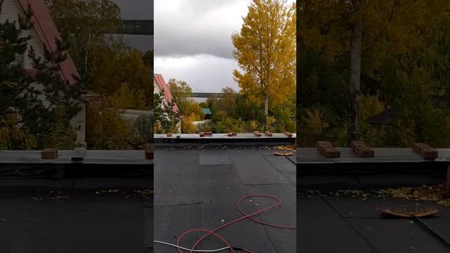 Установка парапетной воронки смотреть онлайн