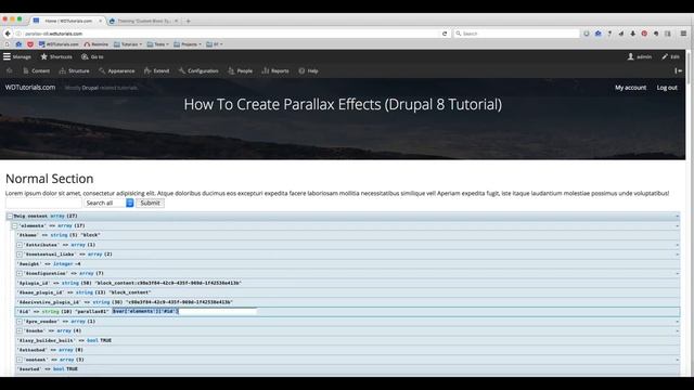 Drupal 8 - How To Create Parallax Effects смотреть онлайн