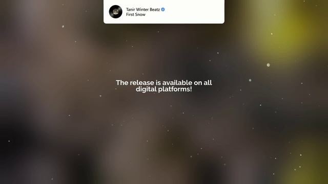 Tanir Winter Beatz - First Snow (Премьера 2023)