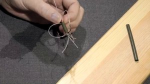 Как очень просто сделать тройник незацепляйку.