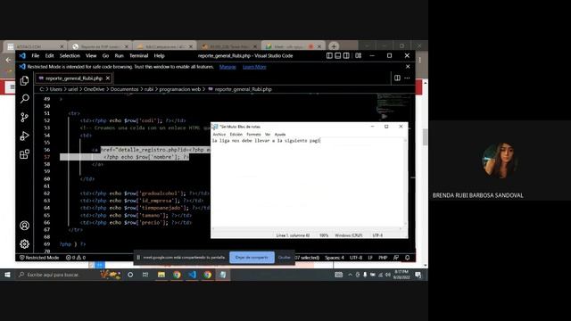TAREA 7"TAREA: Reporte de registros desde MySQL hacia PHP (con PDO)" смотреть онлайн