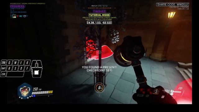 Overwatch Parkour 오버워치 방탈출 왕의길 토르 (WW20JJ) смотреть онлайн