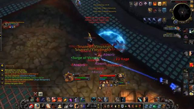 6.2 Fury/Prot Warrior arenas смотреть онлайн