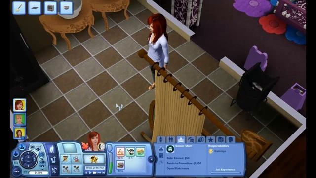The Sims 3: Runaway Teen Challenge S 2 Ep. 3 [Back to the daily grind!] смотреть онлайн