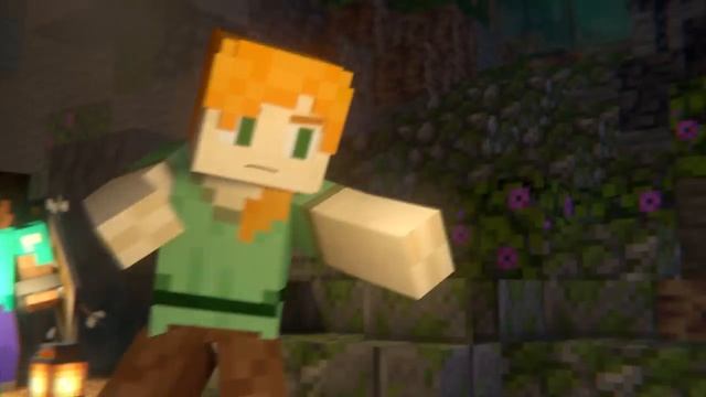 WARDEN FIGHT - Alex And Steve Life (Minecraft Animation)