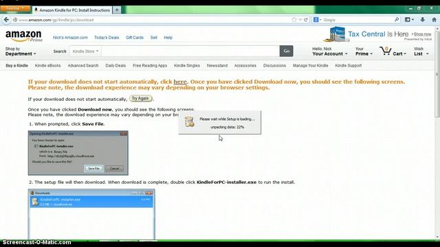 Amazon Kindle for PC смотреть онлайн