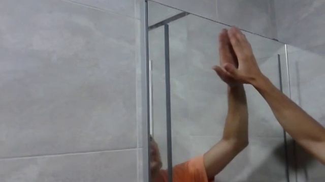 Монтаж зеркала над раковиной, в ванной комнате. смотреть онлайн