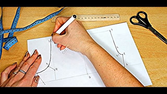 Выкройка шорт своими руками. На большой размер смотреть онлайн