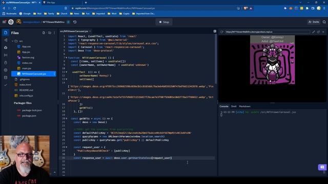 DeSo NFT Museum - JavaScript/React (Lesson 7) смотреть онлайн