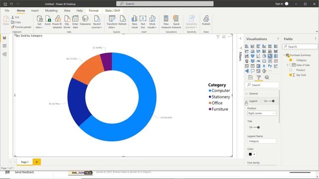Power BI Donut Chart | Donut Chart in Power BI смотреть онлайн