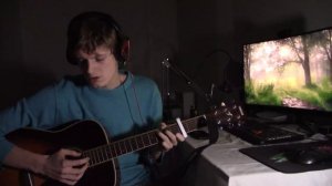 ЛАМПАБИКТ - НЕМЕРЕНО КАВЕР НА ГИТАРЕ / я любовь эту буду теплить и вынашивать / КАК ИГРАТЬ + АККОРД