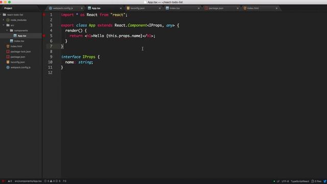 React & Typescript - #3 Webpack Setup continued смотреть онлайн