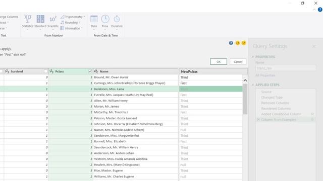 Excel Power Query Tutorial - Add Column From Examples смотреть онлайн
