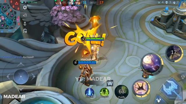 CARA LANING PHASE LAWAN LESLEY!!! | TOP GLOBAL CALUDE -MOBILE LEGENDS BANG BANG смотреть онлайн