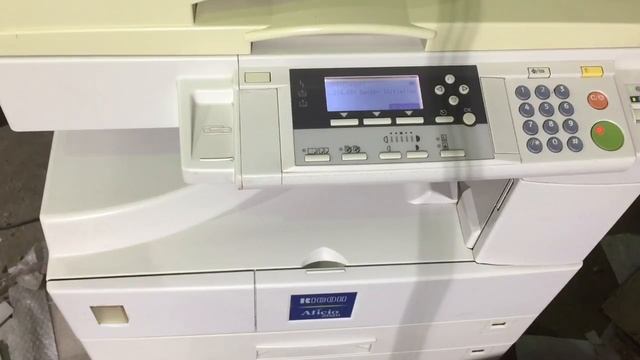 developer Initialize settings on Ricoh Aficio 2016, 2020 смотреть онлайн