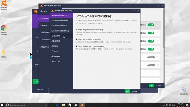 How to Add Folders to the Avast 2018 Exceptions смотреть онлайн