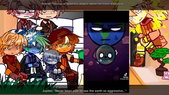 •|SolarBalls react to Tik Tok's/Реакция Шаранутого Космоса на Тик Ток(Rus/Eng)|•...Part 1. смотреть онлайн