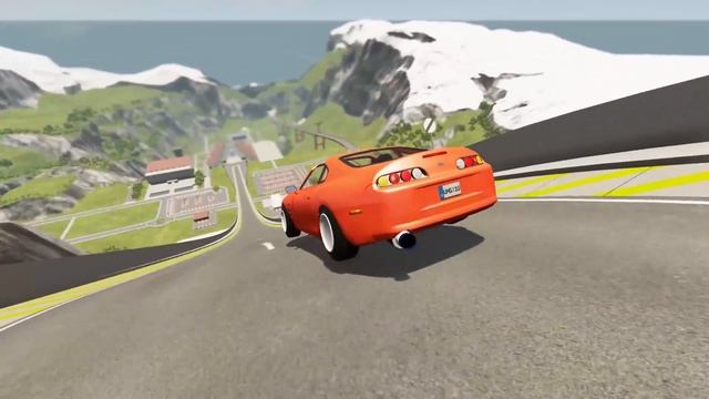 Big Ramp Jumps with Expensive Cars 12 BeamNG Drive Crashes DestructionNation смотреть онлайн