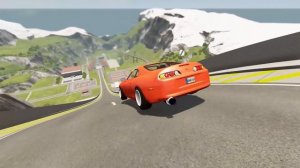 Big Ramp Jumps with Expensive Cars 12  BeamNG Drive Crashes  DestructionNation