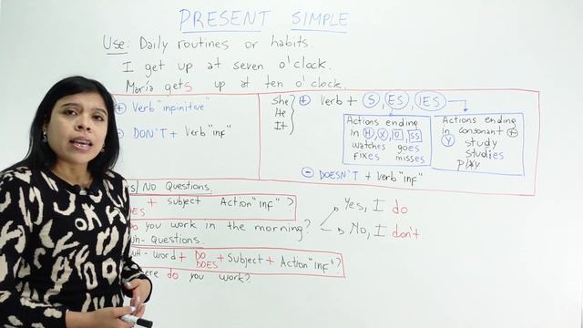 EL TIEMPO PRESENTE SIMPLE / PRESENT SIMPLE TENSE - INGLES PARA PRINCIPIANTES смотреть онлайн