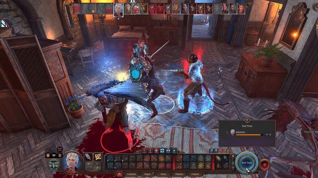 Baldur's Gate 3 [HDR] : FLAMING FIST MARCUS Fight смотреть онлайн