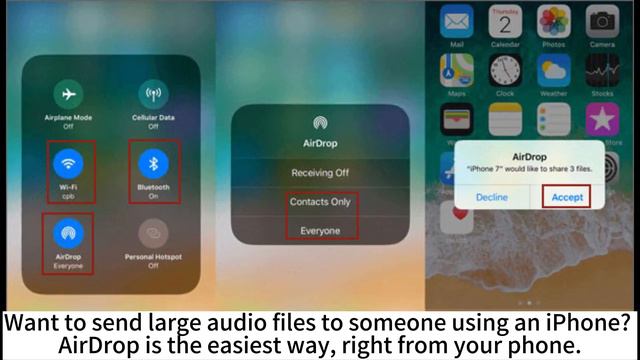 How to Send Large Audio Files from iPhone to Android, Computer and Cloud смотреть онлайн