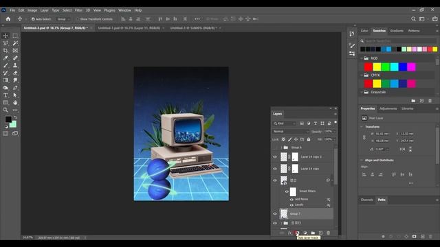 [나레이션 설명 추가] Y2K 스타일로 포스터디자인 하기! смотреть онлайн