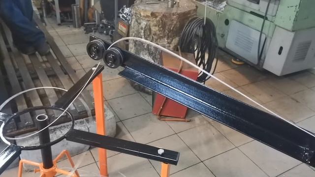 Полуавтоматический станок сетки рабица смотреть онлайн