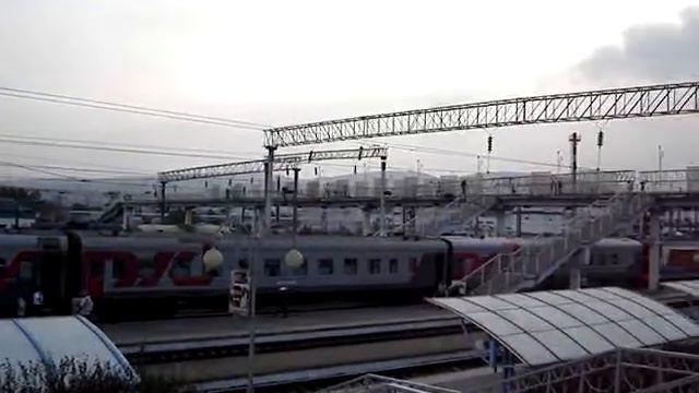 Новороссийск. Железнодорожный вокзал. смотреть онлайн