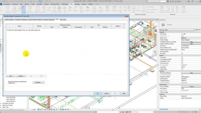 Revit 2019 - (beginer) 3D view can not see anything смотреть онлайн