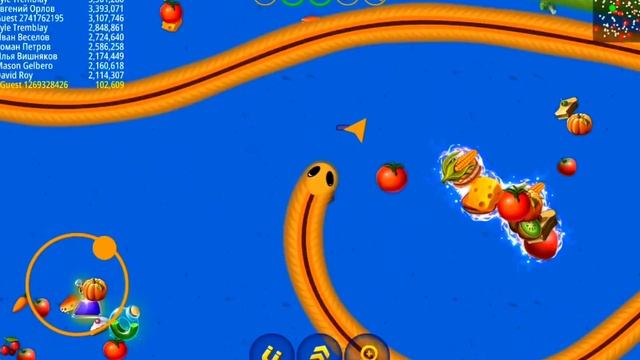 WORMS ZONE MAGIC ? Little Worm Escapes From Giant Worm Trap смотреть онлайн