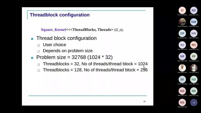 Day 7: GPU Architecture and CUDA Programming: Vishwesh Jatala смотреть онлайн