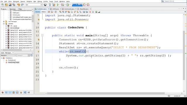 Java: JDBC смотреть онлайн