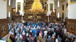 Акафист нараспев Святогорской иконе Божией Матери 29.7.18 г.