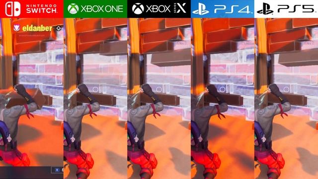 FORTNITE | PS4 VS PS5 VS Xbox ONE VS Xbox SERIES X VS Nintendo SWITCH | Comparación Gráficos y FPS смотреть онлайн