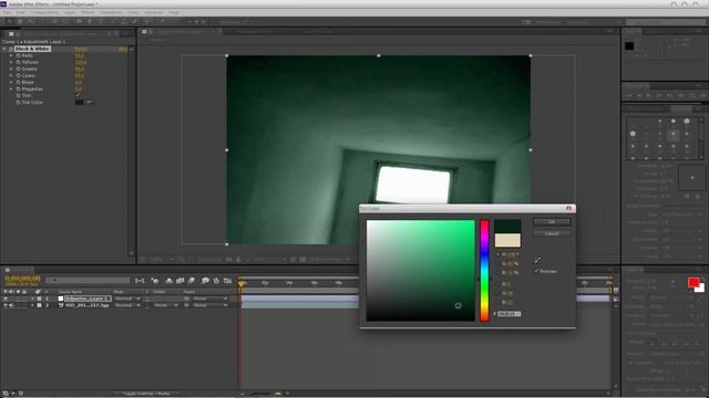 After Effects - Night Vision Effects (Ночное видение) смотреть онлайн