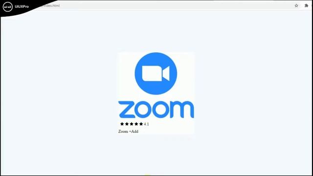 How to Create Zoom App Card Component for Website using HTML & CSS only @uiuxpro смотреть онлайн